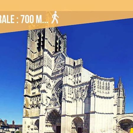 La Belle Pause - Studio Auxerre Proche Parking Exterior photo